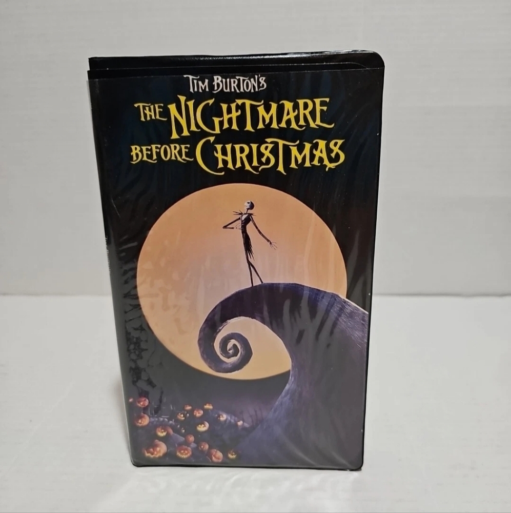 Vintage The Nightmare Before Christmas VHS 1994